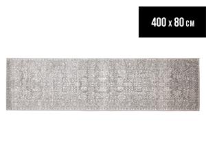 Rug Culture 400x80cm Nile Runner Rug - Grey