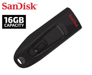 SanDisk Ultra 16GB USB 3.0 Flash Drive