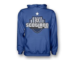 Scotland Country Logo Hoody (blue)