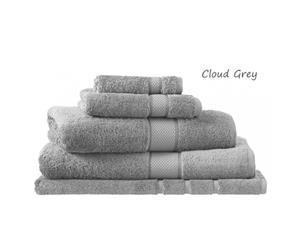 Sheridan Luxury Egyptian Cotton Face Washer Cloud Grey