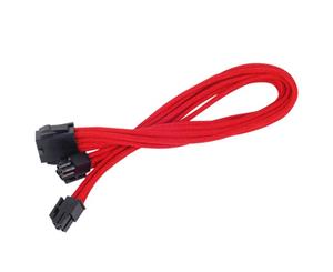 SilverStone PP07-EPS8R EPS-8pin to EPS/ATX-4+4pin(300mm) Red