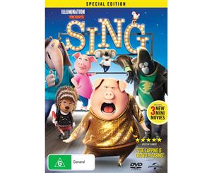 Sing DVD Region 4