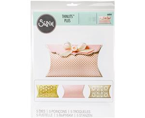 Sizzix Thinlits Plus Dies 5/Pkg-Pillow Box