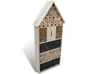 Solid Wood Insect Hotel XXL 50x15x100cm Bee Nest Box Bug House Habitat