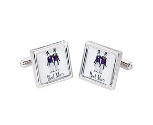 Sonia Spencer model wedding stainless steel cufflinks best man