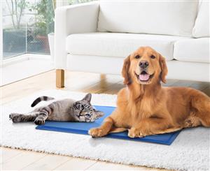 Sprint Industries 40x50cm Medium Deluxe Pet Cooling Mat - Blue