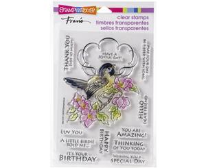 Stampendous Perfectly Clear Stamps - Bird Frame