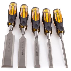 Stanley Fatmax 5piece Thru Tang Chisel Set - 6 12 18 25 32mm 216269