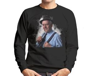 TV Times George Cole As Arthur In TV Series Minder Men's Sweatshirt - Black