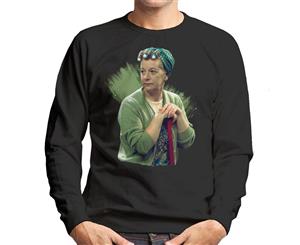 TV Times Hilda Ogden Jean Alexander Coronation Street 1975 Men's Sweatshirt - Black