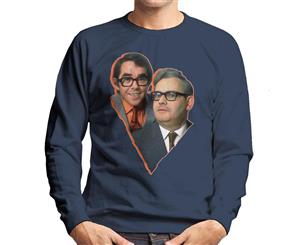 TV Times Two Ronnies Comedy Duo 1969 Men's Sweatshirt - Navy Blue