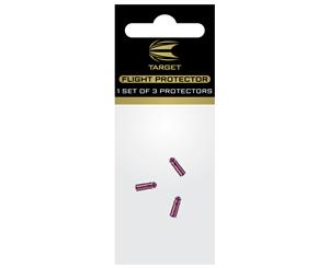 Target Darts Anodized Alloy Aluminium Dart Flight Protectors - Purple