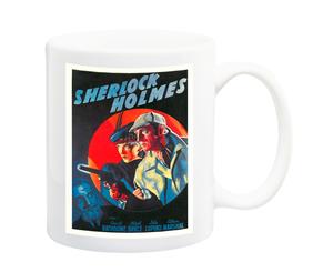 The Adventures of Sherlock Holmes Movie Poster Mug - 11 Fluid Oz