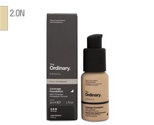 The Ordinary Coverage Foundation 30mL - 2.0N Light Medium