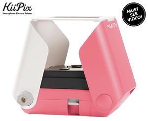 Tomy KiiPix Smartphone Instant Film Printer - Pink