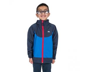 Trespass Boys Novah TP75 Waterproof Breathable Walking Coat - Blue