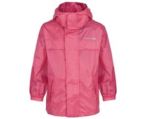 Trespass Kids Unisex Packa Pack Away Waterproof Jacket (Sorbet) - TP908