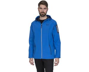 Trespass Mens Delgado DLX Water Repellent Softshell Jacket - Blue