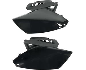 UFO Plastic SIDE PANELS Yamaha Motor Bike YZF250 2010-2013 Model BLACK