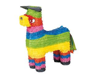 Unique Party Traditional Rainbow Bull Design Pinata (Multicoloured) - SG7749