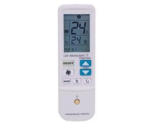 Universal Air Conditioner Remote Control Large screen with LED backlight