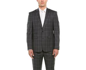 Vince Camuto 2Pc Wool-Blend Suit With Pleated Pant