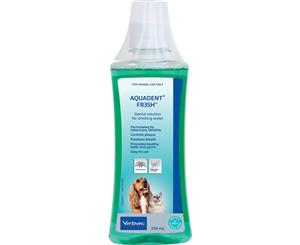 Virbac Aquadent Fresh Water Additive For Dog & Cats Dental Care 250ml (A2471)