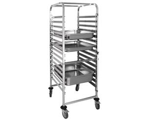 Vogue Gastronorm Racking Trolley 15 Level