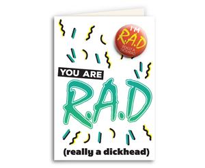 You Are Rad Card