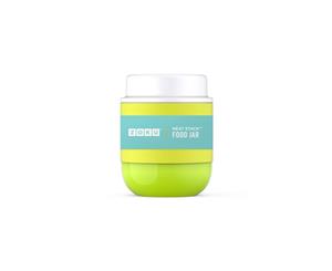 Zoku Neat Stack Stainless Steel Vacuum Insulated Food Jar 295ml Lime Green