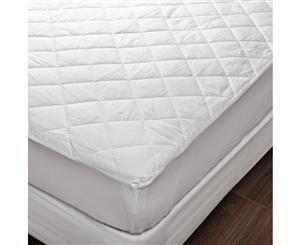 100% Cotton Cover and 100% Cotton Fill Fully Fitted Mattress Protector for Double Size Bed