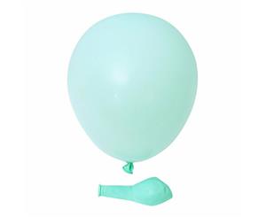 10x Macaron Cyan Latex Standard 25cm Helium Balloons Balloon Party Wedding Birthday