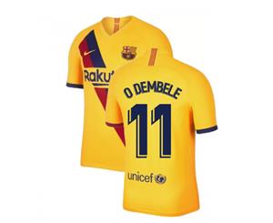 2019-2020 Barcelona Away Nike Shirt (Kids) (O DEMBELE 11)