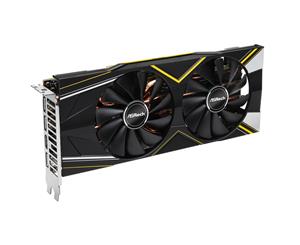 ASRock Challenger Radeon RX 5700 XT 8GB GDDR6 Graphics Card GPU Upto 1905 Mhz Dual Fan 2 Slot 3XDP + HDMI 2X 8 Pin 281mm Length Max 4 Display