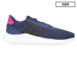 Adidas Girls' Lite Racer 2.0 Running Sport Shoes - Tech Indigo/Core Black/Shock Pink