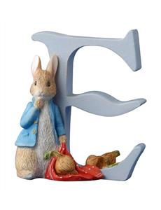 Alphabet Letter E - Peter Rabbit With Onions