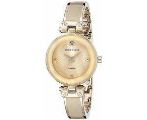 Anne Klein Gold-Tone Alloy Ladies Watch AK-1980TMGB