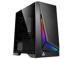 Antec DP301M Dark Phantom Micro ATX Gaming Case ARGB Front LED Tempered Glass - DP301M