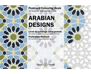 Arabian Designs  Postcard Colouring Book