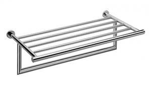 Arcisan Axus Towel Rack with Rail - Chrome