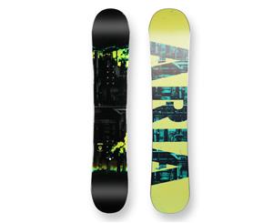 Aria Snowboard Drawlier Flat Capped 147.5cm - Green