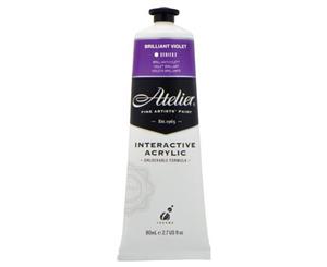 Atelier Interactive Acrylic Paint 80ml S2 - Brilliant Violet