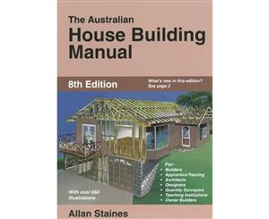 Australian House Building Manual 8th Edition