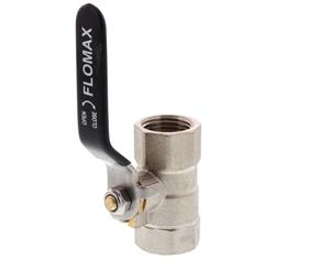 Ball Valve 1/2 Inch (12mm) Brass Fitting Flomax Plumbing Water Irrigation