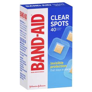 Band-Aid Clear Spots 40 Pack