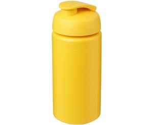 Baseline Plus 500Ml Flip Lid Sport Bottle With Grip (Yellow) - PF2822