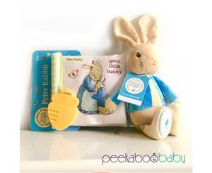 Beatrix Potter Peter Rabbit Book + Plush Toy Gift Package