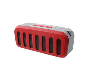 Bluetooth V2.1 +Edr Mini Stereo Speaker Wireless Rechargeable Usb Tf Fm Red