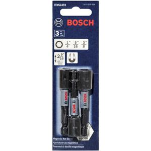 Bosch Impact Driver Nutsetter Set 65mm IMPACT TOUGH - 3 Piece