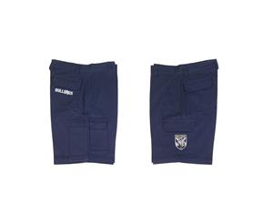 Canterbury Bulldogs NRL Cargo Work Shorts Navy